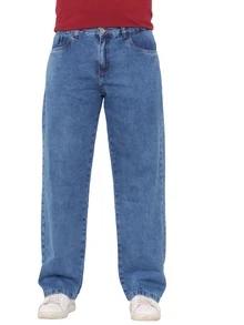 Men's Super Balloon Mnachado Jeans - Royal Blue - View 1