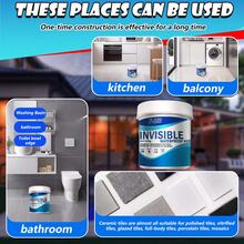 1 Bottle 100g Y-RED Transparent Quick-Drying Waterproof Liquid White Glue Sealant - Water-Resistant, Metal Compatible, Anti-Moisture, Transparent, Stainless, Suitable For Bathroom, Walls, Windows, Floors, Etc.