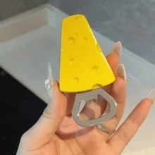 Bottle Opener, Beer Bottle Opener, Funny Cheese-Shaped Beer Bottle Opener, Rock Sugar Hawthorn-Shaped Bottle Opener It Can Be Used As A Refrigerator Magnet For Decoration, With An Enlarged Magnet On The Back That Can Hold Tightly. Exquisitely Small And Compact, It Serves Multiple Purposes, Feels Comfortable To Hold, Opens Bottle Caps Easily, And Features A Creative Realistic Design That Adds Fun To Life. - ngẫu nhiên - Xem 7