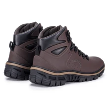 Extreme Cat Boot With C.A Men's Semi-Waterproof Leather Combat Boot - 咖啡 - 查看 3