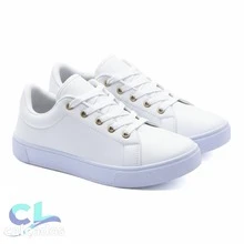 Women's Casual Sneakers Stylish Comfortable Light And Soft Promotion - trắng - Xem 1