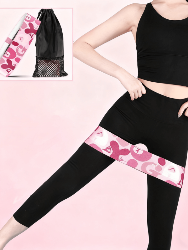 1pc Anti-Slip Resistance Band For Yoga & Fitness, Suitable For Squats, Lunges, Glute Exercises