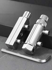 1Set Broken Thread Extractor, Faucet Valve Broken Screw Removal Tool, All-In-One Pipe Thread Repair For Home & Industrial Plumbing Repairs, Plumbing Maintenance Accessory - Multicolor - View 2