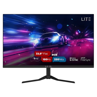 Hilevel Monitor Gamer Hi-Level Full FHD 23.8 Polegadas 180Hz 1MS IPS Freesync Gsync Computador Bivolt