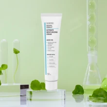 Humectante facial de Centella Asiática, que contiene menta y propilenglicol, para el tratamiento del acné | Contiene niacinamida y pantenol para calmar, reparar y hidratar la piel, ofreciendo beneficios hidratantes, antiarrugas, antienvejecimiento y reductores de líneas finas (100ml/3.38 Fl Oz). Esta crema facial diaria es compacta y portátil, adecuada para todo tipo de pieles.