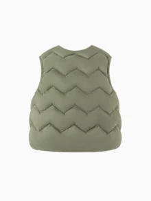 Balabala Colete Acolchoado BalaOne para Crianças, Coleção Outono/Inverno 2025, Agasalho Quente para Meninos e Meninas