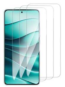 3 pezzi Pellicola protettiva in vetro temperato compatibile con telefoni, adatta per 15, 15, 13C, P Smart 2021, P40 Lite, copertura completa, facile installazione, cristallina, senza bolle, resistente a graffi e rotture, adatta per compleanni/famiglia/amici/fidanzato/fidanzata