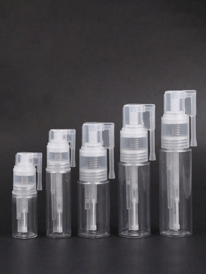 زجاجة رذاذ بريق، زجاجة رذاذ مسحوق بضغطة، زجاجة إعادة تعبئة المسحوق، بودرة الأطفال، رذاذ بودرة التلك، تصميم مضخة فريد، سهل الملء، مناسب لكل من المواد اللاصقة الجافة والسائلة، مثالي للفنون والحرف اليدوية والخياطة ولوازم الرسم.