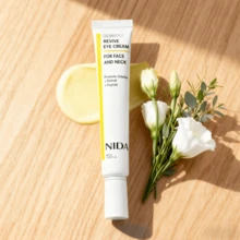NIDA Peptide Propolis Renewal Serum+Revive Eye Cream For Face And Neck(1.35fl.Oz/40ml)-Wrinkles Fine Lines Aging Skin Daily Radiant Fine Lines, Cell Turnover, Radiant Skin, Moisture Retention - 杏色 - 查看 3
