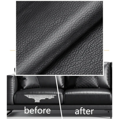 1pc Leather Repair Tape,Leather Repair Patch, Leather Repair Kit, Self Adhesive Leather Repair Tape For Couches, Car Seat, Sofas, Computer Chair, Furniture, Handbags, Drivers Seats, Car Boat Seats Couch Chairs Shoes Handbags Jackets First Aid Patch Fix Tear Kit, Vinyl Chairs
