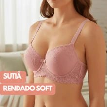 Women's Floral Lace Bra With Underwire Elegant Durable Bra With Reinforced Cup Lifts Chest Comfortable Lace Bra Soft Bra - 淺粉色 - 查看 8