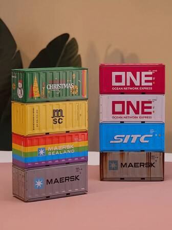 1pc Vintage Industrial Style Tin Mini Container Storage Box Model Ornaments Creative Miniature Storage Decorative Tin Box, Christmas, Christmas Decorations, Christmas Decorations For Home, Christmas Gifts, Room Decorations, Bedroom Decorations, Kitchen Accessories, Bathroom Accessories, Christmas Stocking Stuffers, Home Decorations,