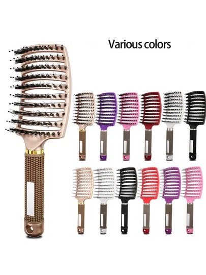 Luxury Hair Brush Set - Scalp Massage Comb & Detangling Brush For Curly Hair, Nylon Bristles Wet Dry Use, Salon Styling Tools For Women Men,Travel Essentials,Travel Essential,Hairstyle,Hairdressing,Hair Brush,Slick Back Brush,Styling Brush,Curly Hair Brush,Edge Brush,Hair Comb,Brush Hair,Hair Brush Set,Comb Hair,Comb For Curls,Detangling Brush,Hair Brush For Women,Hair,Travel,Hair Products,Hair Tools,Hair Stuff,Barber,Barber Accessories,Barbershop,Hairdressing Equipment