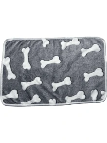Pets Blanket Paw Print With Anti-Slip Design All Seasons Soft Warm Puppy Pet Blanket Small Medium Large Dogs Cats Pet Accessories