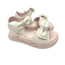 Sandália Infantil Feminina com 2 Laços – Conforto, Estilo e Segurança para Meninas - Verde - Visão 2