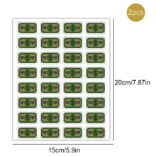 2 张发薪日计划贴纸、省钱财务规划、财务贴纸、发薪日钱贴纸、趣味日记本贴纸、学校用品、返校 - 彩色 - 查看 2