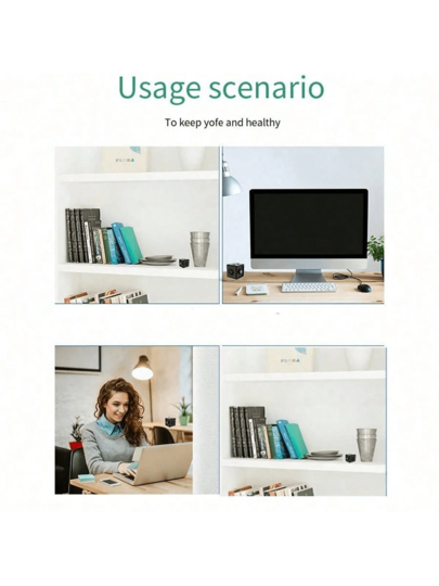 1pc Mini Full HD Slimme Camera, Motion Detection Circular Video Recording Function, Night Vision 1080P Indoor/Outdoor Monitoring USB Charging, Easy To Install, Of Office, Family, Elderly Children Pets Nannies, Protect Home Security. view 9