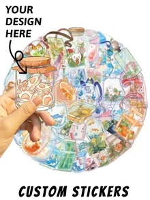 30 قطعة ملصقات شخصية مخصصة لحفلات الزفاف والأعياد والمعمودية وغيرها. قم بتصميم ملصقاتك الفريدة الخاصة لإضافة لمسة شخصية لاحتفالاتك. جودة عالية، إبداعية. لاصقة أنيقة وجذابة وملونة مخصصة وفريدة هدايا مثالية للأصدقاء والأبناء والبنات وطلاب المدارس والموظفين والأطفال للمنزل والمكتب