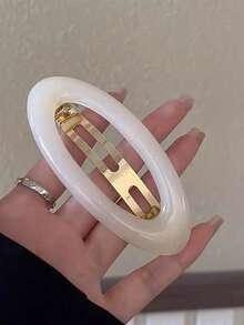 2pcs/1pc Women 4.53in/11.5cm Leopard Print Tortoiseshell Plastic Hair Clips, Fashion Versatile Elegant Minimalist Solid Color Hair Claws, Suitable For Daily, Casual, Party, Commute, Beach, Bun, Ponytail, Washing Face, Makeup, Accessory Fall Fashion Animal Print Claw Clips Autumn Hair Accessories Hair Clutch Clips For Hair Winter For Vacation Outfits Woman - Multicolor - View 8