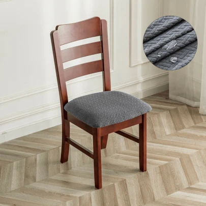 Capas para cadeiras de jantar em lã de milho, pacote com 2 unidades - Stretch Home Decor