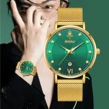 YaLaLuSi YaLaLuSi Brand 1 New Fashionable Versatile Men's Quartz Watch Luminous Hands, Date Display, And Other Multifunctional Features Precise Quartz Movement Unique 3D Textured Pattern Breathable Comfortable Strap Comes With Jewelry Polishing Cloth Perfect For Daily Commuting Original Men's Gift Great Choice For Fathers, Boyfriends, Friends Ideal Halloween Or Christmas Gift