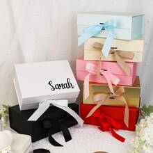 Personalized Empty Gift Box Custom Bridesmaid Proposal Box Bridal Shower Maid Of Honor Gift