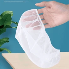 1 peça de tela de chuva de poliéster durável para coberturas externas - repelente de mosquitos e detritos, capa branca, serve em baldes padrão, repelente de mosquitos, design funcional, cobertura de malha eficaz para prevenir mosquitos, fácil de limpar, pode cobrir baldes de ensopado, pá de lixo, pote de molho, balde redondo, prato quadrado, capa respirável para alimentos