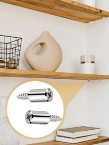 30pcs Shelf Support Pins, Pins For Shelves In Cupboards, Cupboards, Bookshelves, Closets, Bookshelves And Furniture - Multicolor - View 6