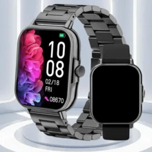 ERUN 1.81英寸高清显示屏智能手表,180mAh电池,双针充电,蓝牙通话,蓝牙音乐,睡眠监测,来电/信息提醒,社交应用通知,久坐提醒,健身追踪,抬腕唤醒,查找手机/手表,音乐控制,天气预报,计算器等功能。是节日送礼的理想之选。 - 彩色 - 查看 14