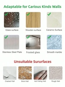 1/3/4/5pcs Set Transparent Adhesive Hooks, No Drilling Required, Bathroom Decor And Accessories, Bathroom Organizer, Home Essentials