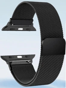 Correa de reloj de estilo milanés compatible con Apple Watch Band 41mm/44mm/40mm/42mm S10/38mm/45mm/46mm/49mm para mujeres/hombres, pulseras de metal de acero inoxidable de estilo milanés, correas compatibles con bandas Series 10/9/8/7/6/5/4/3/2/SE Ultra 2 Accesorios para smartwatch