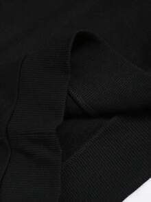 Krometka Áo Hoodie nam mùa Thu/Đông phong cách đường phố in khẩu hiệu tiếng Anh, chất liệu nỉ. - màu đen - Xem 9