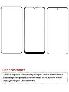 3 pezzi Pellicola protettiva in vetro temperato anti-esplosione, adatta per [serie], resistente ai graffi, superficie liscia, facile da installare