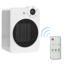 Aquecedor Portátil Elétrico Potente Giratório 2000W Luxo - Entrada do Brasil (220V) - Visão 7