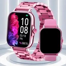 ERUN 1.81英寸高清显示屏智能手表,180mAh电池,双针充电,蓝牙通话,蓝牙音乐,睡眠监测,来电/信息提醒,社交应用通知,久坐提醒,健身追踪,抬腕唤醒,查找手机/手表,音乐控制,天气预报,计算器等功能。是节日送礼的理想之选。 - 彩色 - 查看 17