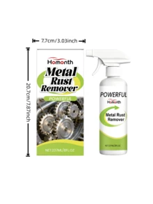 Metal Rust Remover Spray, Household Dissolves Rust Stains, Brightens And Protects Metal Surfaces, Suitable For Multiple Materials - Multicolor - View 3