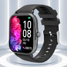 ERUN 1.81英寸高清显示屏智能手表,180mAh电池,双针充电,蓝牙通话,蓝牙音乐,睡眠监测,来电/信息提醒,社交应用通知,久坐提醒,健身追踪,抬腕唤醒,查找手机/手表,音乐控制,天气预报,计算器等功能。是节日送礼的理想之选。 - 彩色 - 查看 16