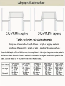 1pc Natural Minimalist Style Blue Vine Embroidery Tassel Tablecloth, Rectangular Table Cover For Coffee Table, TV Cabinet, Home Decor For Christmas, Halloween - Multicolor - View 4