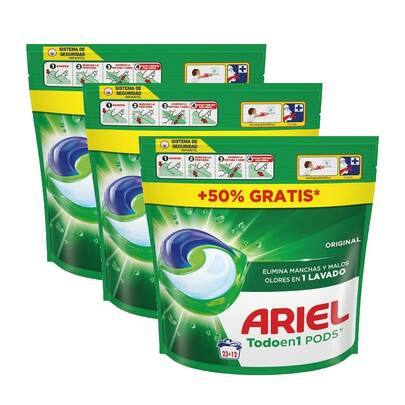 Ariel Detersivo per bucato, capsule e perle profumate per il bucato