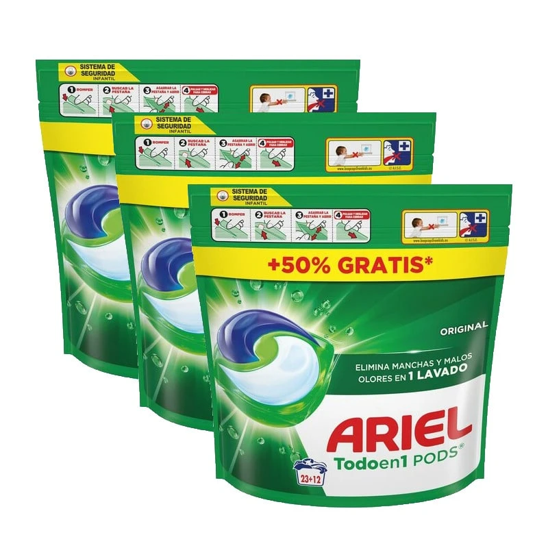 Ariel Detersivo per bucato, capsule e perle profumate per il bucato