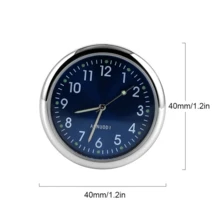 1 Đồng hồ trang trí xe hơi phát sáng trong bóng tối màu xanh hoàng gia - Đồng hồ thạch anh mini dạng dán cho bảng điều khiển xe hơi - Độc quyền cho xe hơi cao cấp - Phụ kiện nội thất ô tô, 1 Đồng hồ trang trí phát sáng chất lượng cao màu đen Đồng hồ ô tô Đồng hồ thạch anh mini dạng dán cho bảng điều khiển xe hơi Đồng hồ trang trí xe hơi độc quyền cho bảng điều khiển trung tâm nội thất xe hơi cao cấp, Phiên bản mới và cũ được giao ngẫu nhiên - Xanh đậm - Xem 11