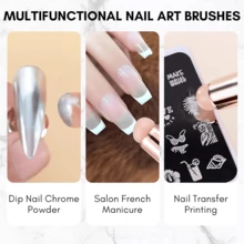 1 pieza Espejo mágico de silicona para labios, corrector y uñas, polvos de maquillaje, cepillo de silicona rosa multifunción para bálsamo labial, brillo de labios y lápiz labial