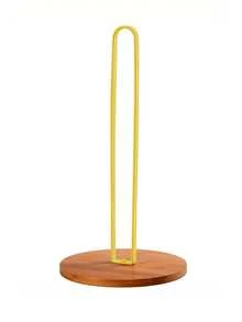 1pc Kitchen Paper Towel Holder For Storing Cling Film And Paper Towels, Suitable For Home Use. This Paper Towel Holder Is Perfect For The Kitchen, Making It Easy To Store Paper Towels And Handle Spills And Messes.