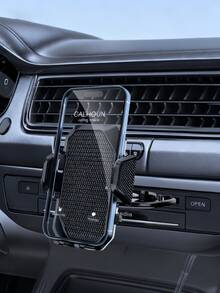 通用车载CD槽手机支架，一键释放，适用于 13/12/11 Pro Max - 黑色 - 查看 2