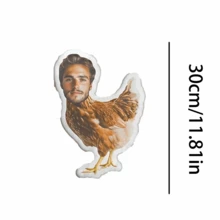 1 Customizable Novel Toilet Shaped Pillow With Personalized Face, Zipper Closure, Hand Washed Short Plush Fabric, Digital Printing, Versatile All Season Pillow For Home Decoration And Gifts - Perfect For Halloween, Christmas, Valentine's Day, Thanksgiving,Machine Washable, Digital Printing