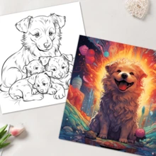 1 Libro de colorear de alta calidad para alivio del estrés con páginas para colorear, regalo de Navidad, regalo para parejas, amigos, colegas y familia (versión actualizada, 25 páginas talla grande gruesas)