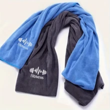 Asciugamano da palestra in microfibra ultra morbido, asciugamano sportivo assorbente, asciugamano extra large e morbido, asciugamano da yoga, asciugamano fitness, asciugamano per sudore, asciugamano da allenamento, grigio, rosa, blu, marrone