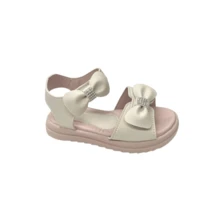Sandália Infantil Feminina com 2 Laços – Conforto, Estilo e Segurança para Meninas - Verde - Visão 3