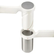 Joseph Joseph Helix Garlic Press Mincer Ergonomic Twist-Action Hand Juicer Stainless Steel, Green - ColorB - 查看 4