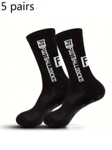 1/3/5/10 Pairs Of Dual-Color Youth Mid-Tube Sports Socks, Sweat-Absorbing, Breathable, And Comfortable Socks, Suitable For Youth Basketball Training, Outdoor Activities, Gym, And Autumn., Cozy